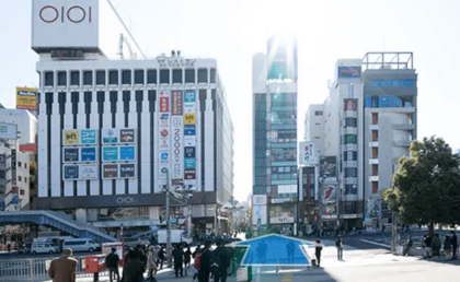 AGAスキンクリニックと東京上野院の行き方②広小路口正面の横断歩道を渡る