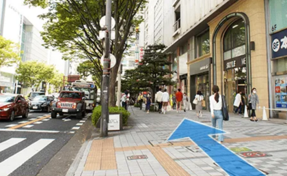 AGAスキンクリニック名古屋栄院の行き方⑤地上に出たらそのまま直進する