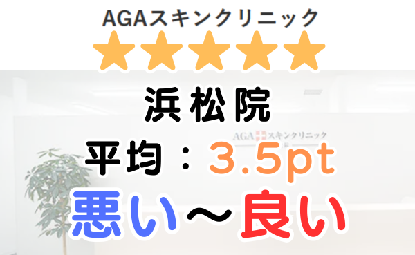 【レビュー悪い？】AGAスキンクリニック「浜松院」の口コミ評判！