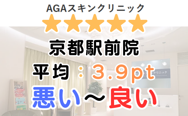 【レビュー解説】AGAスキンクリニック「京都駅前院」の口コミ評判