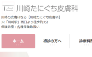 川崎たにぐち皮膚科のホームページまとめ