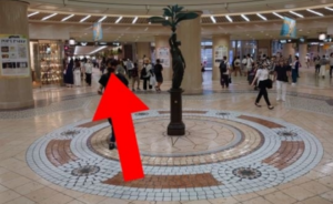 ｲｰｽﾄ駅前ｸﾘﾆｯｸ大阪院の行き方(阪神各線梅田駅)③広場に出ましたら大阪駅前第2・3ビルの方向へ進む