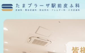 たまプラーザ駅前皮ふ科のホームページまとめ