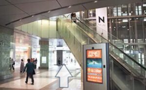 ①親和クリニック福岡院のアクセス、JR博多駅博多口からの詳細ルート