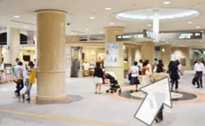 ⑤親和クリニック大阪院のJR大阪駅中央改札口からのアクセス