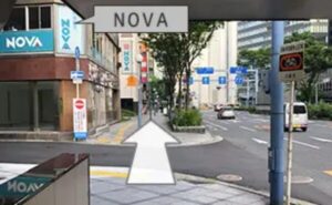 ⑨親和クリニック大阪院のJR大阪駅中央改札口からのアクセス