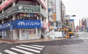 ⑩親和クリニック福岡院のアクセス、JR博多駅博多口からの詳細ルート